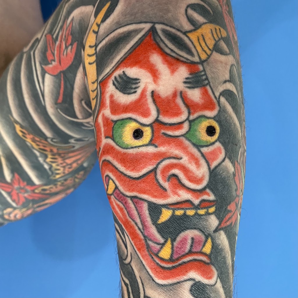 Tattoo work by Carl Hallowell, "Horisho" (1)