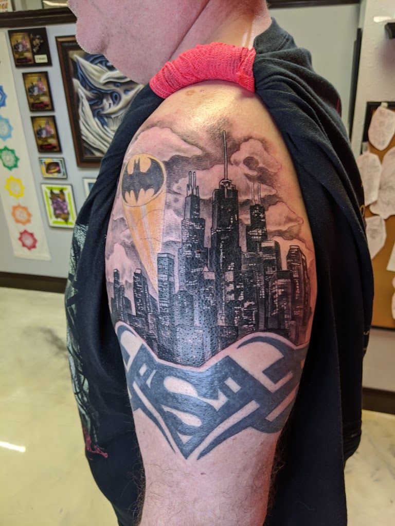 Flesh Electric Tattoo in San Antonio