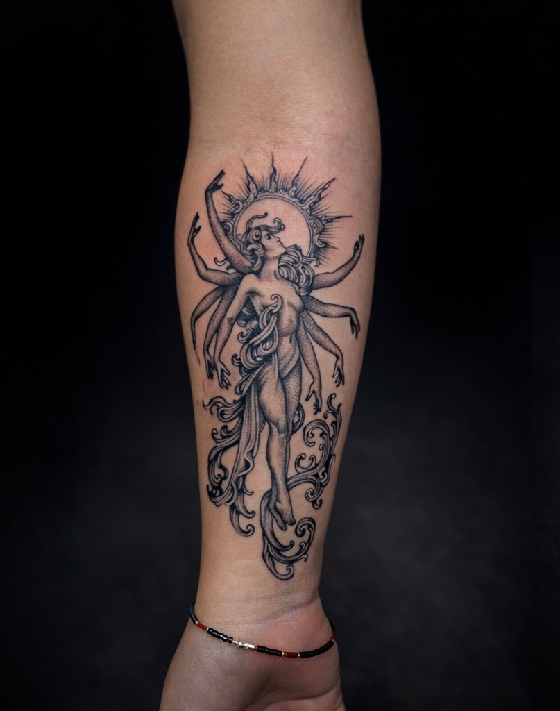 Tattoo work by La Catrina Tattoo Parlor (1)