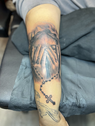 Sacred empire tattoo in San Antonio