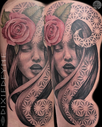 Tattoos by Dixie Deyné in Beaumont