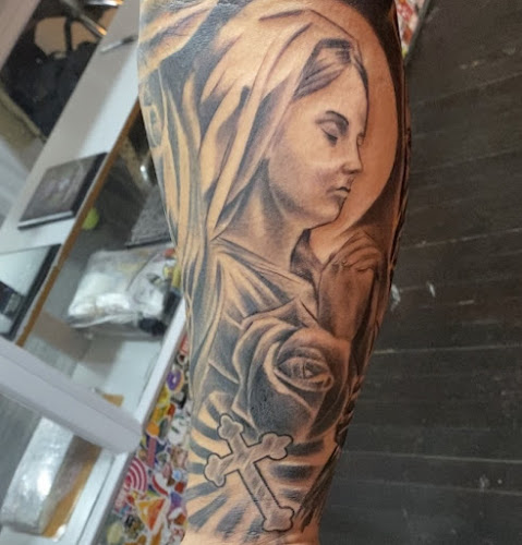 The bad sailor tattoo parlor in Houston