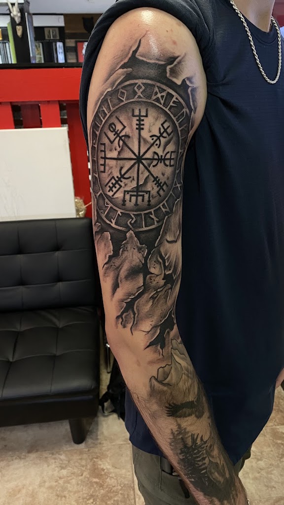 Tattoo work by Top Secret Tattoos and Piercings (1)